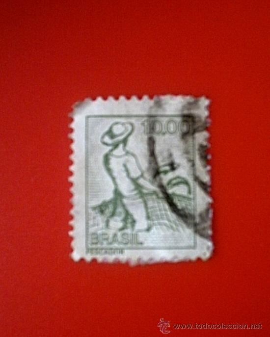 Sellos: SELLO BRASIL - PESCADOR - Foto 1