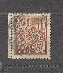 Sellos: BRASIL, USADO - Foto 1