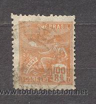 Sellos: BRASIL, USADO - Foto 1