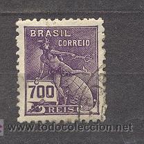 Sellos: BRASIL, USADO - Foto 1