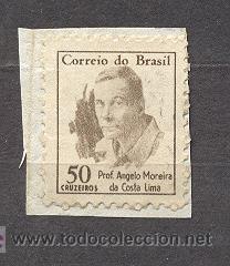 Sellos: BRASIL, USADO - Foto 1