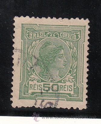 Sellos: brasil  154A usada, libertad, - Foto 1