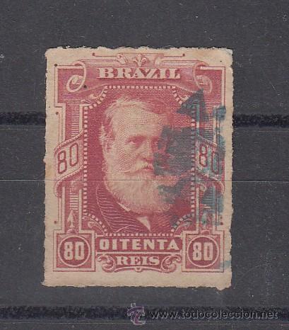 Sellos: brasil   40 usada, pedro ii - Foto 1