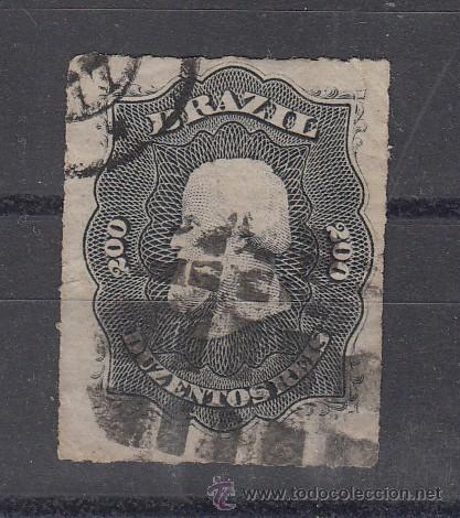 Sellos: brasil 35 usada, pedro ii - Foto 1