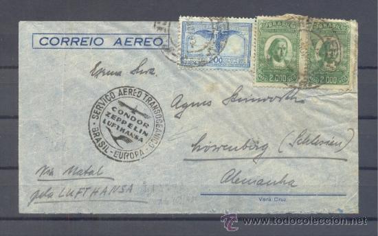 Sellos: 1933.- BRASIL A ALEMANIA - Foto 1