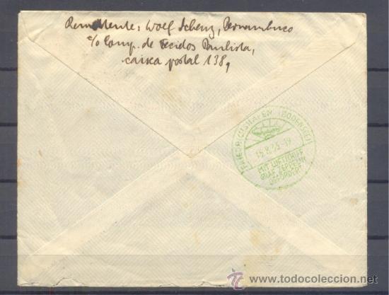 Sellos: 1933.- BRASIL A ALEMANIA - Foto 1