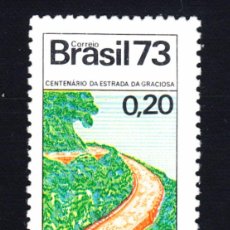 Sellos: BRASIL 1057** - AÑO 1973 - CENTENARIO DE LA RUTA GRACIOSA. Lote 49221406