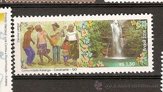 Sellos: Brasil ** Comunidade Kalunga, Cavalgante 2014 - Foto 1