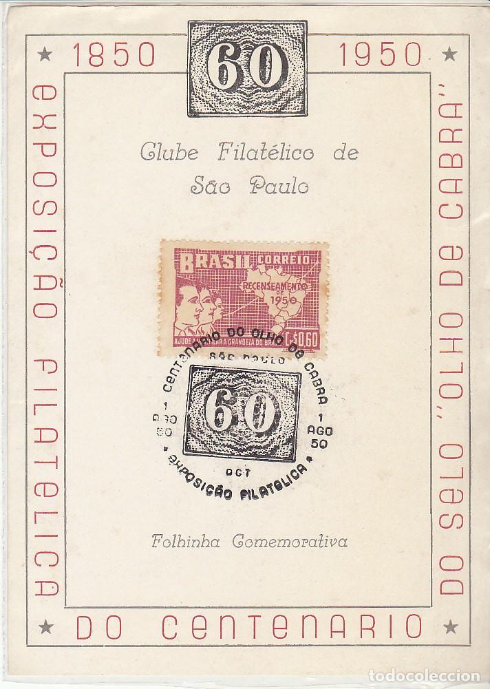 Sellos: CENTENARIO DEL SELLO  -OJO DE CABRA- 1950. - Foto 1