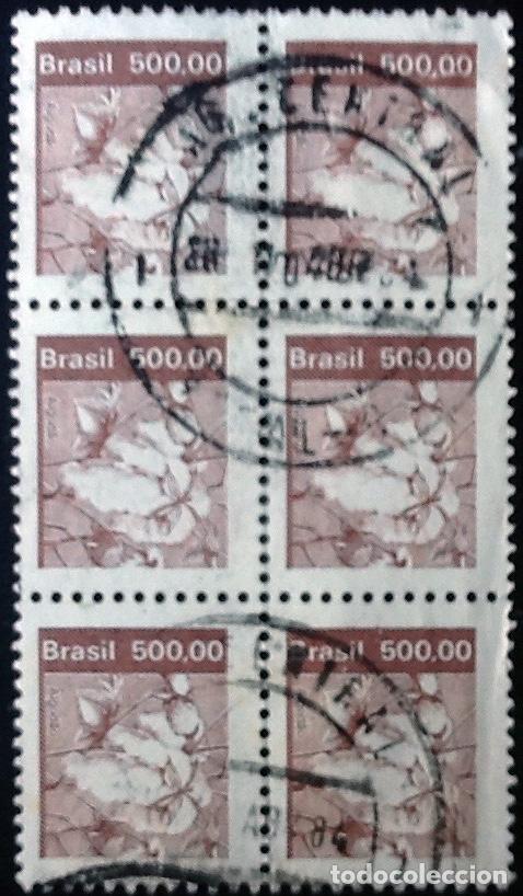 Sellos: BLOQUE DE 6 DEL YVERT 1537. - Foto 1
