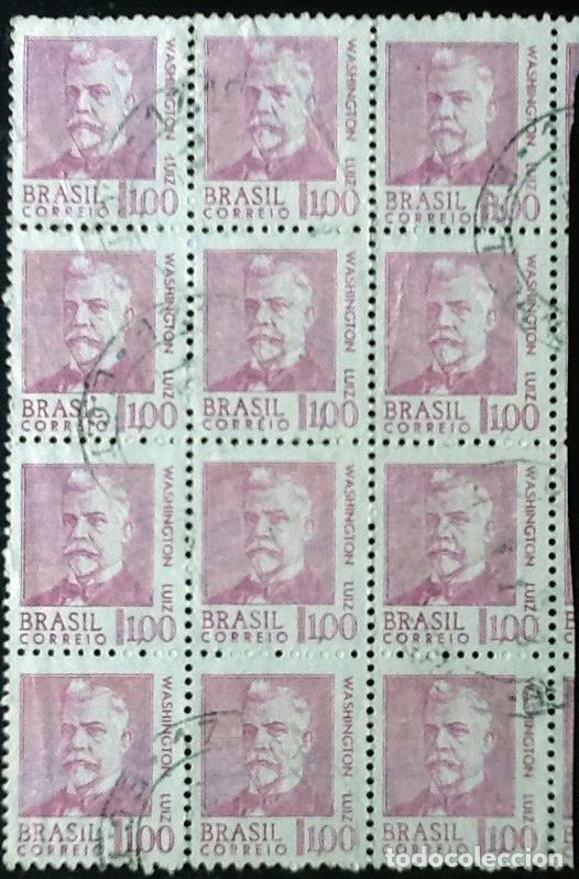 Sellos: BLOQUE DE12 DEL YVERT 845. - Foto 1
