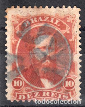 Sellos: BRASIL, YVERT 23. USADOO. - Foto 1