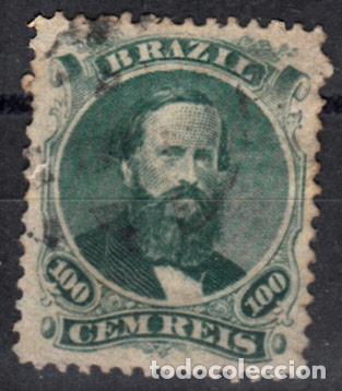 Sellos: BRASIL, YVERT 27. USADO. - Foto 1