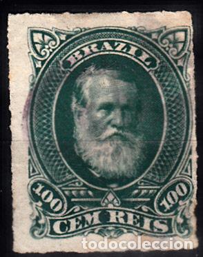 Sellos: BRASIL, YVERT 41. USADO. - Foto 1