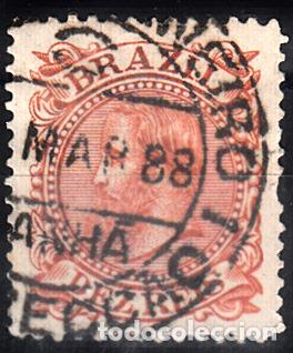 Sellos: BRASIL, YVERT 52. USADO. - Foto 1