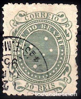 Sellos: BRASIL, YVERT 69. USADO. - Foto 1