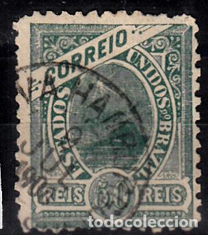 Sellos: BRASIL, YVERT 116. USADO. - Foto 1