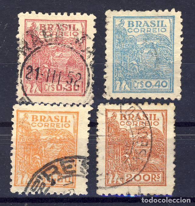 Sellos: BRASIL.- LOTE 6.- TRIGO.- - Foto 1