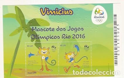 Brasil Mascota De Los Juegos Olimpicos Ri Comprar Sellos Antiguos De Brasil En Todocoleccion 135001586