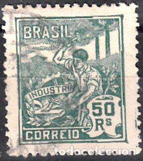 Sellos: BRASIL, YVERT 167. USADO. - Foto 1