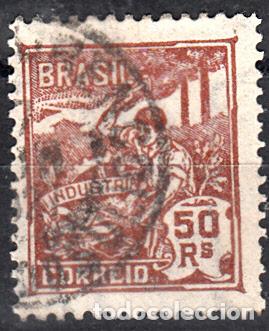 Sellos: BRASIL, YVERT 168. USADO. - Foto 1