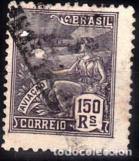 Sellos: BRASIL, YVERT 172. USADO. - Foto 1