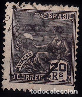 Sellos: BRASIL, YVERT 199. USADO. - Foto 1