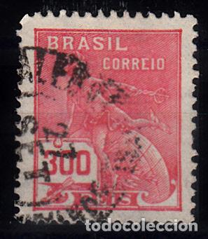 Sellos: BRASIL, YVERT 203. USADO. - Foto 1
