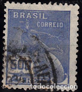 Sellos: BRASIL, YVERT 205. USADO. - Foto 1