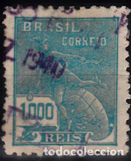 Sellos: BRASIL, YVERT 208. USADO. - Foto 1