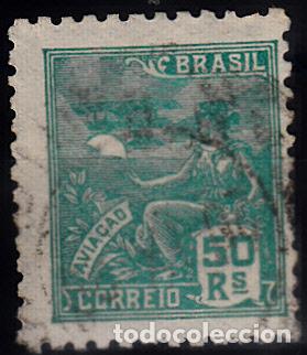 Sellos: BRASIL, YVERT 212. USADO. - Foto 1