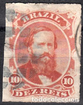 Sellos: BRASIL, YVERT 30. USADO. - Foto 1