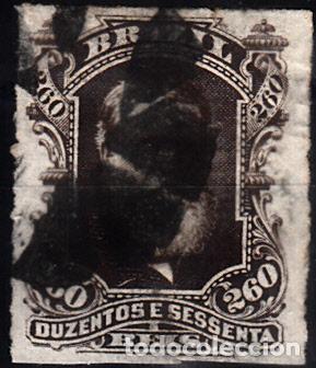 Sellos: BRASIL, YVERT 43. USADO. - Foto 1