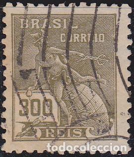 Sellos: 1920 - BRASIL - ALEGORIA - COMERCIO - YVERT 175 - Foto 1