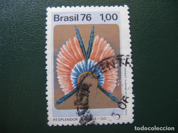Sellos: brasil, 1976 sello usado - Foto 1
