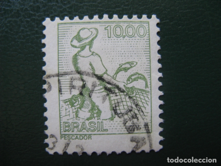 Sellos: brasil, pescador - Foto 1
