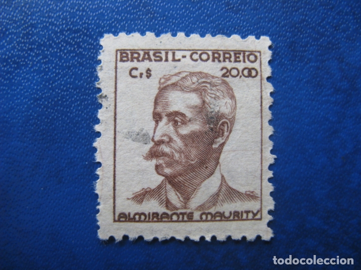 Sellos: -brasil 1947, Yvert 468C - Foto 1