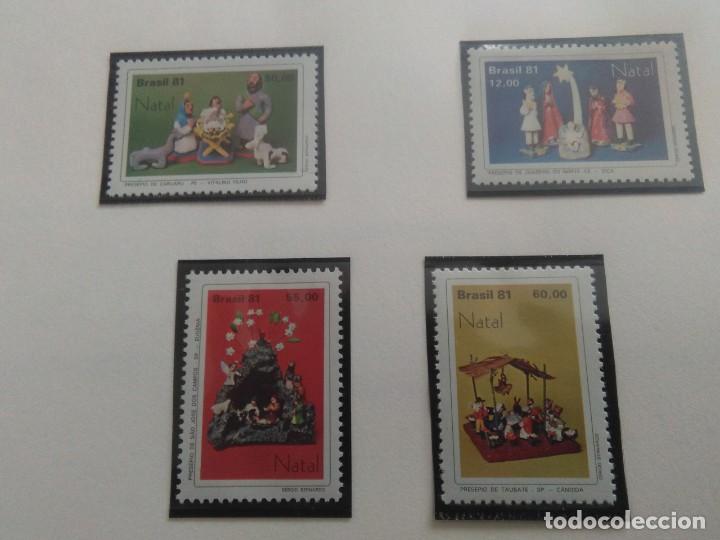 Sellos: NAVIDAD , Yvert 1505/8 , A&Ntilde;O 1981 - Foto 1