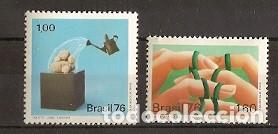 Sellos: Brasil ** & Artes Pl&aacute;sticas 1976 (932) - Foto 1