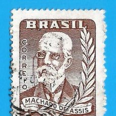 Sellos: BRASIL. 1958. JOAQUIN MARIA MACHADO DE ASIS. Lote 210948930