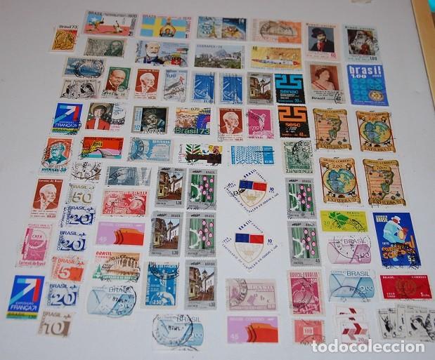 Sellos: LOTE DE 83 SELLOS DE BRASIL - Foto 1