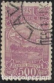 Sellos: BRASIL A&Eacute;REO YVERT 20 - Foto 1