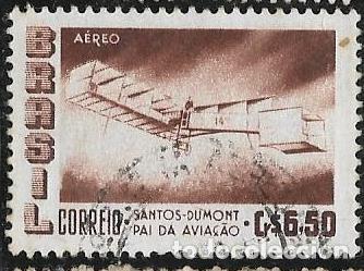 Sellos: BRASIL A&Eacute;REO YVERT 72 - Foto 1