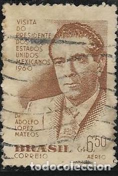 Sellos: BRASIL A&Eacute;REO YVERT 80 - Foto 1