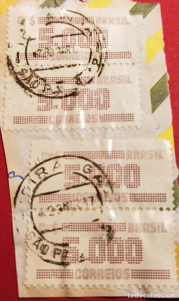 Sellos: 4 sellos Brasil 1987 - Foto 1