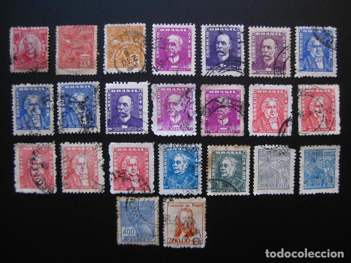 Sellos: SELLOS BRASIL LOTE DE 23 - Foto 1