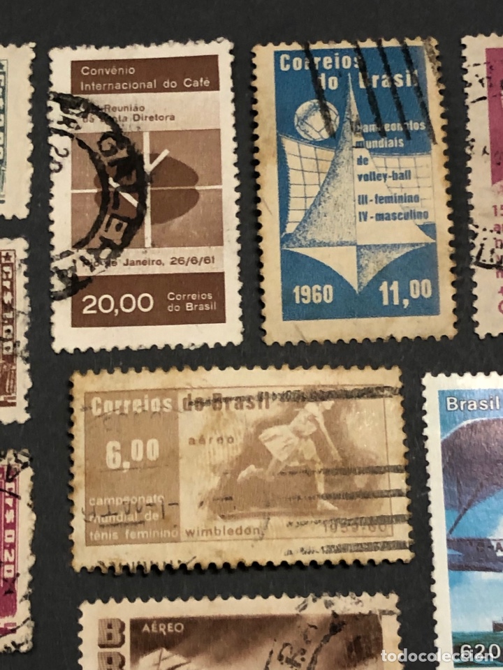 Sellos: Lote 38 sellos Brasil - Foto 4