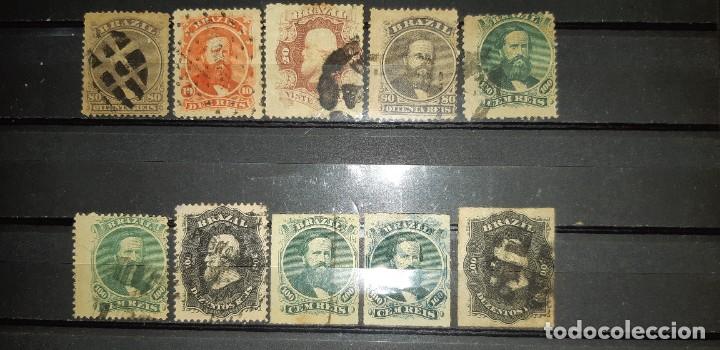 Sellos: LOTE DE SELLOS BRASIL, 1866. - Foto 1