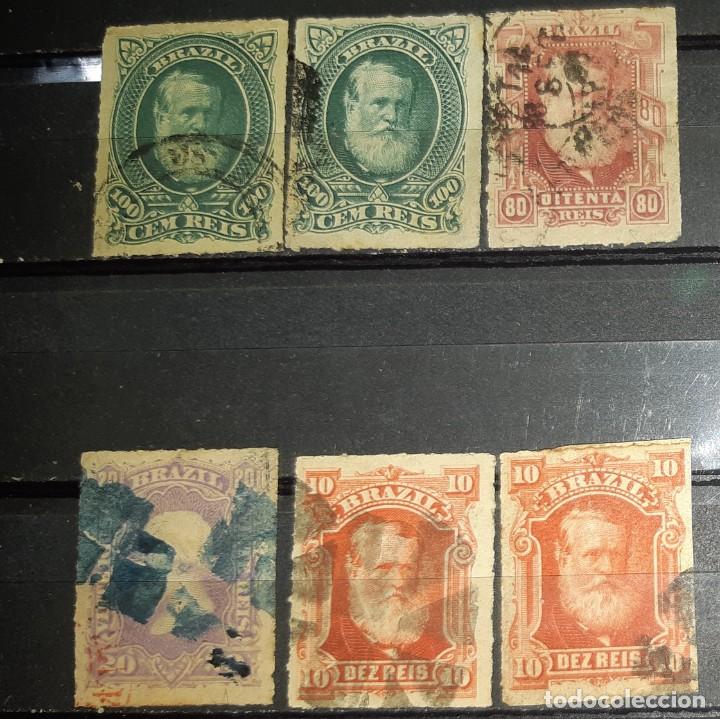 Sellos: LOTE DE SELLOS BRASIL, 1878/79. - Foto 1