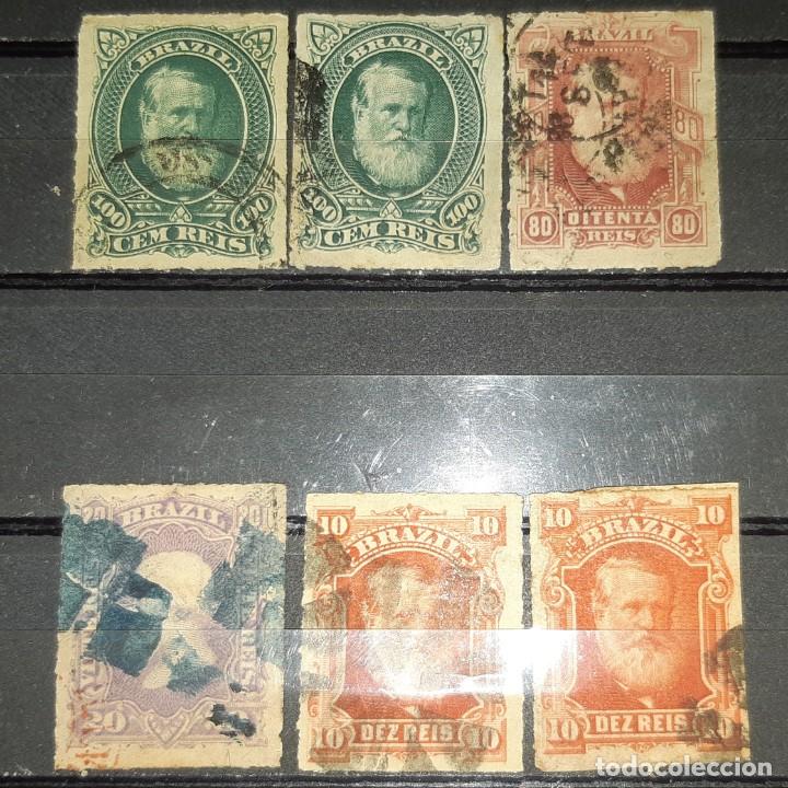 Sellos: LOTE DE SELLOS BRASIL, 1878/79. - Foto 2